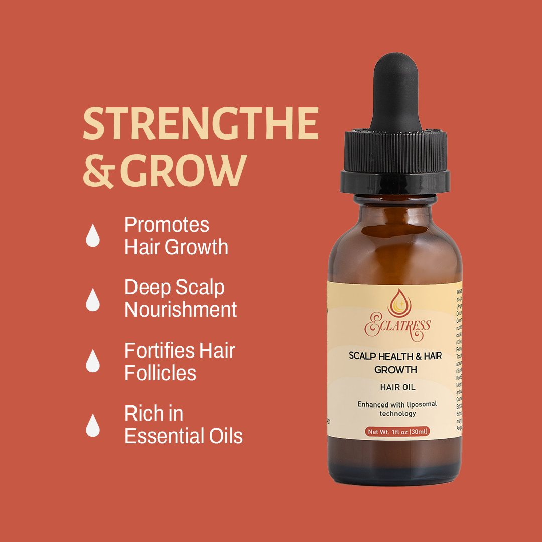 Hair Oil for Scalp Health and Hair Growth
